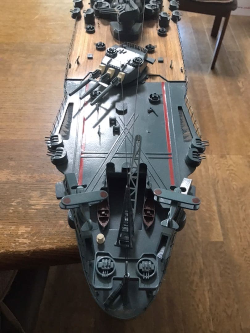 大型木製精密模型　戦艦大和　購入ご希望の方は予めご連絡ください