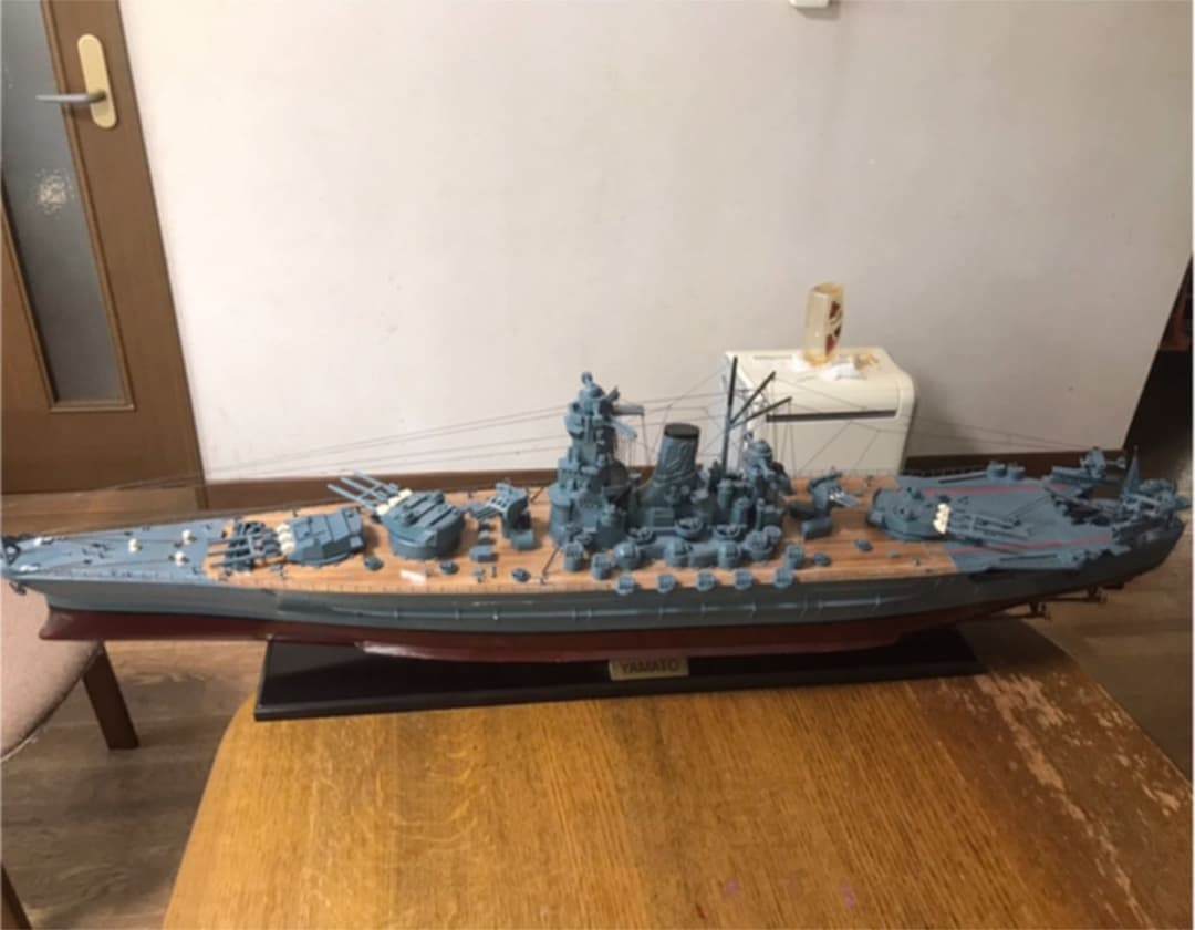 大型木製精密模型　戦艦大和　購入ご希望の方は予めご連絡ください