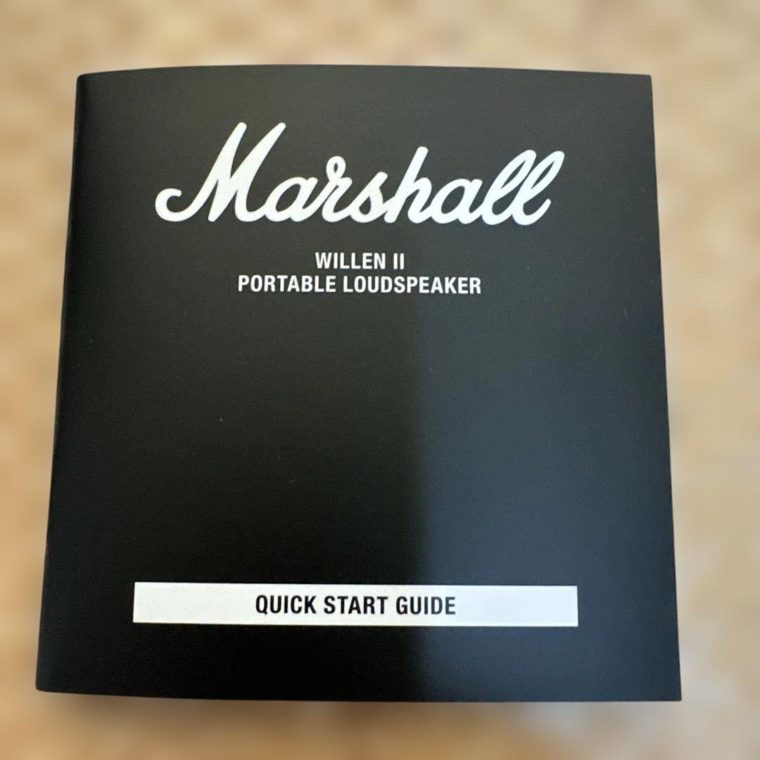 美品 動作確認済 Marshall Willen II ワイヤレススピーカー