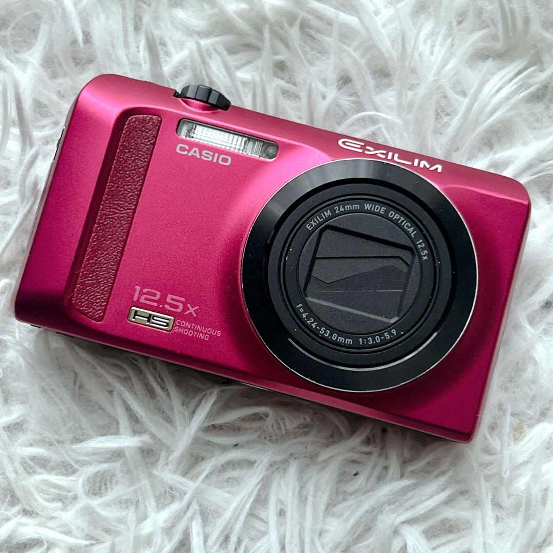 【美品】CASIO EXILIM EX-ZR200 コンパクトデジタルカメラ