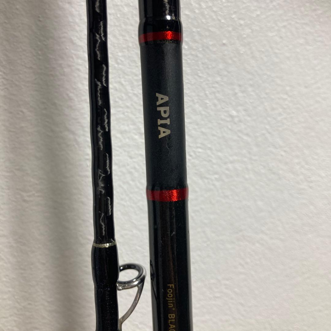 Foolin' BLACK LINE BFX97M ショアジギングロッドとケース