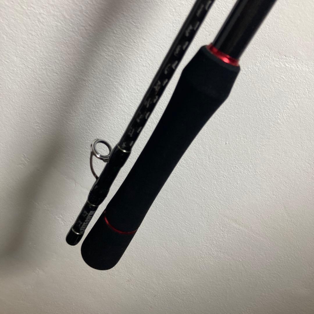 Foolin' BLACK LINE BFX97M ショアジギングロッドとケース