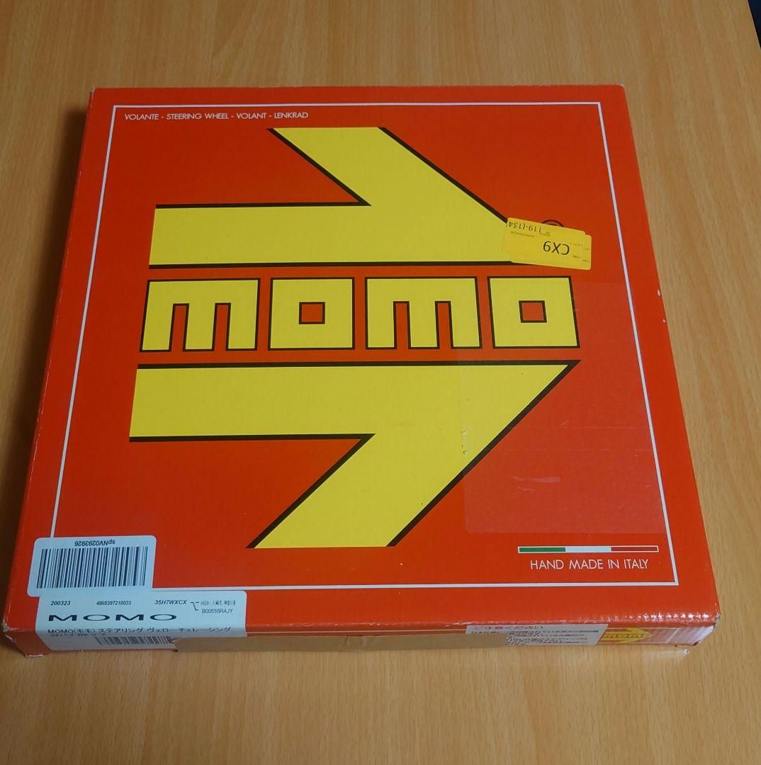 MOMO ステアリング ヴェローチェレーシング 32パイ BK V2　おまけ付き