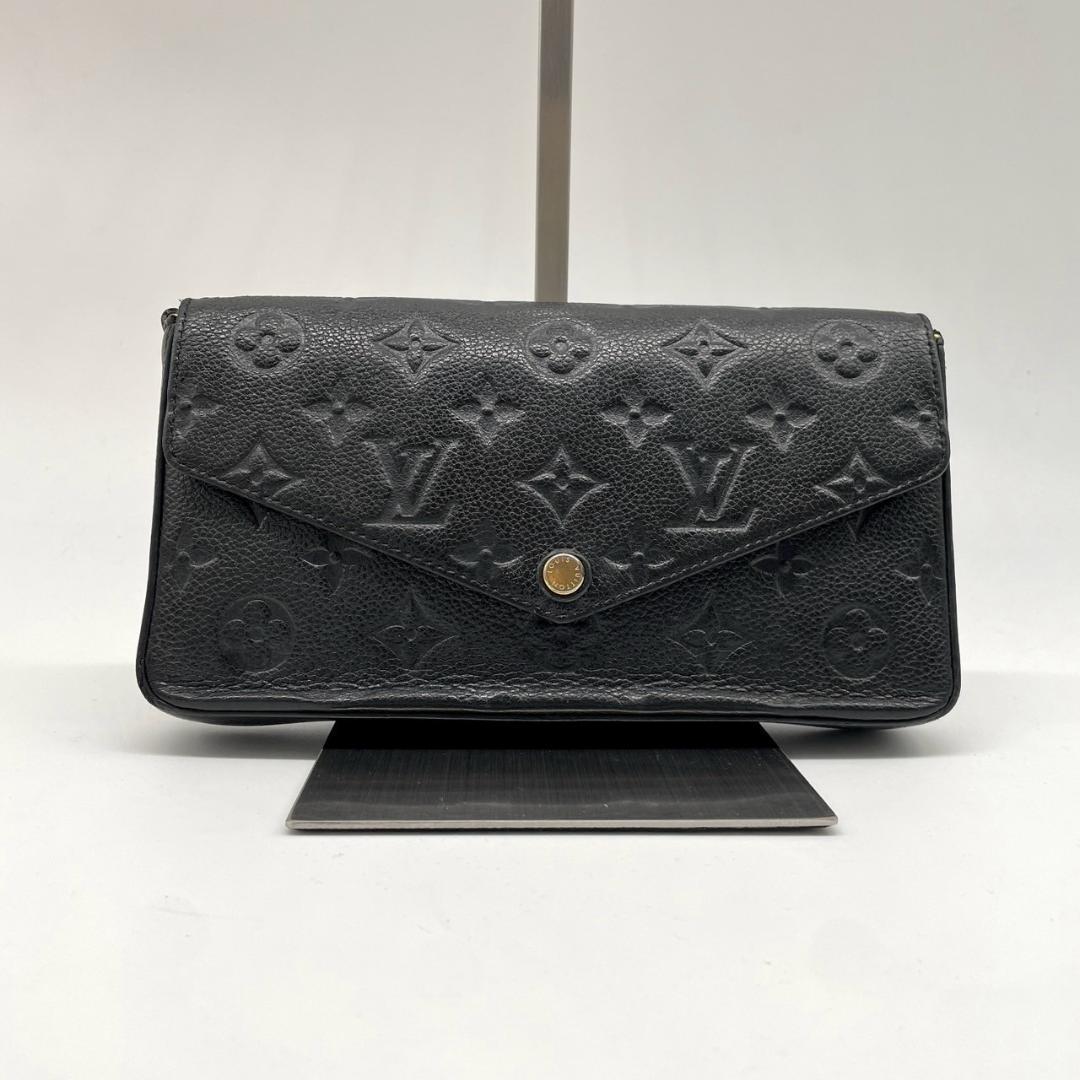 ルイヴィトン ウォレット フェリシー アンプラント ノワール ポシェット