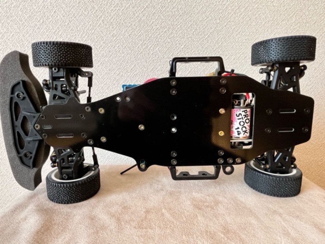 当時物 TA04-PRO ベルト駆動 4WD RCシャーシキット 未走行車
