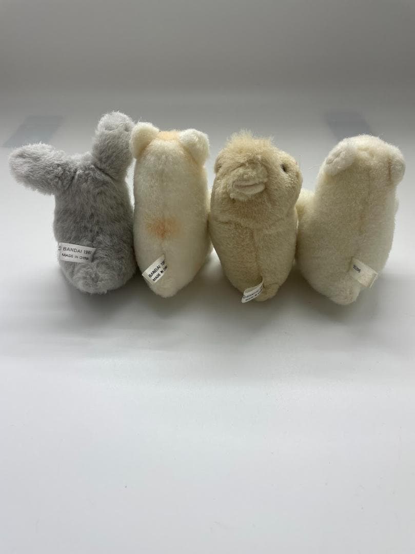 レア　1997 バンダイ ミニペットクラブ ハムスター＋うさぎ ぬいぐるみセット