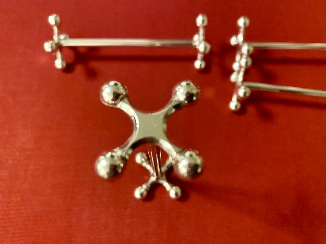 【☆レアアイテム☆特別感を演出】クリストフル ブール ナイフレスト 4本セット