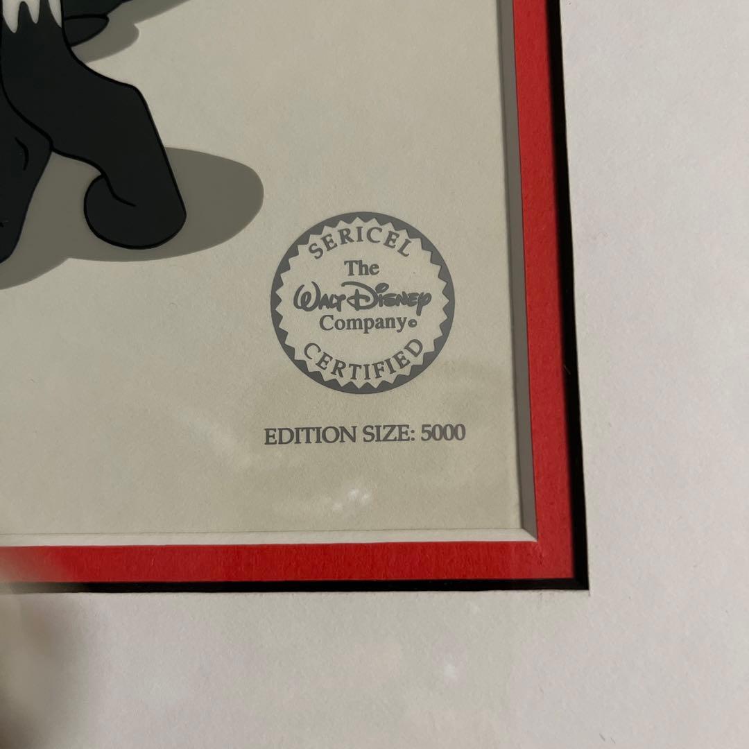 ウォルトディズニー　101匹わんちゃんセル画　額縁付き