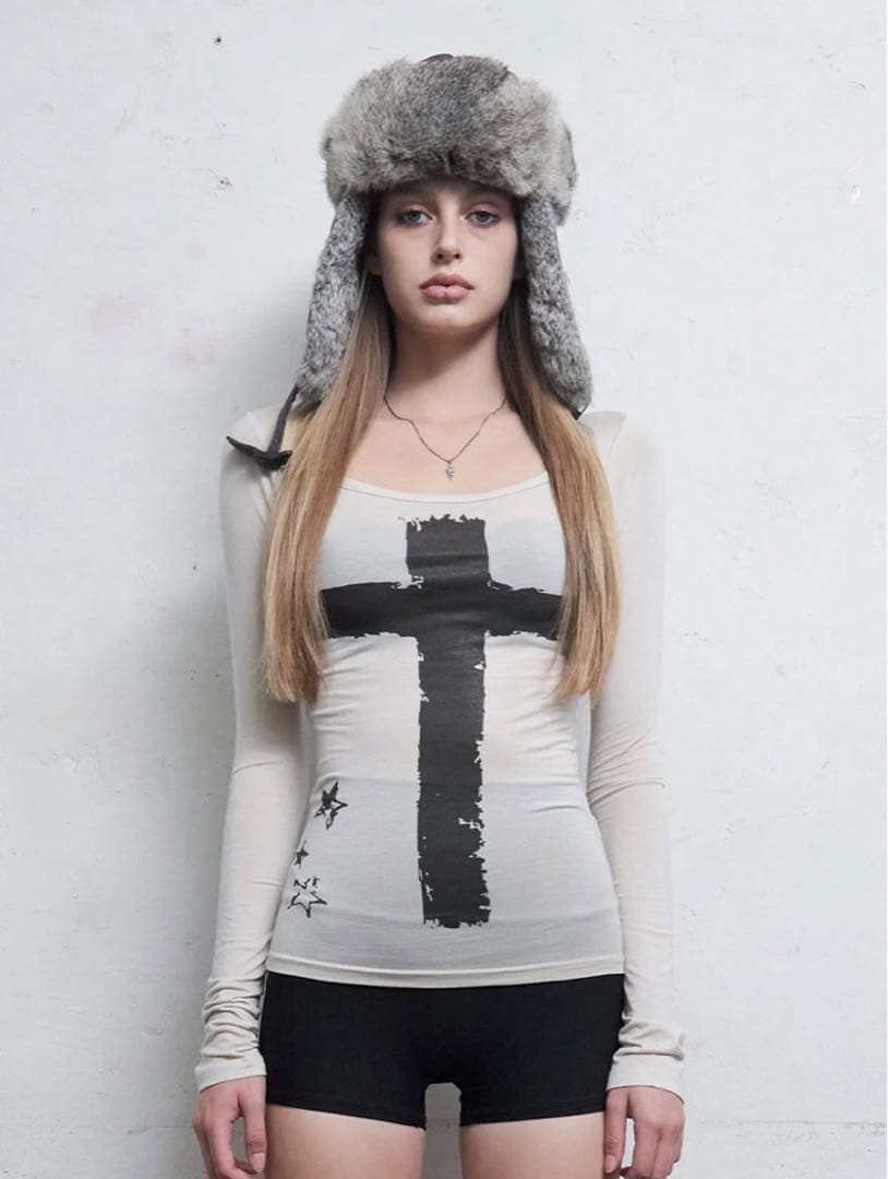 HILLDA ヒルダ トップス Emergency Long Sleeve