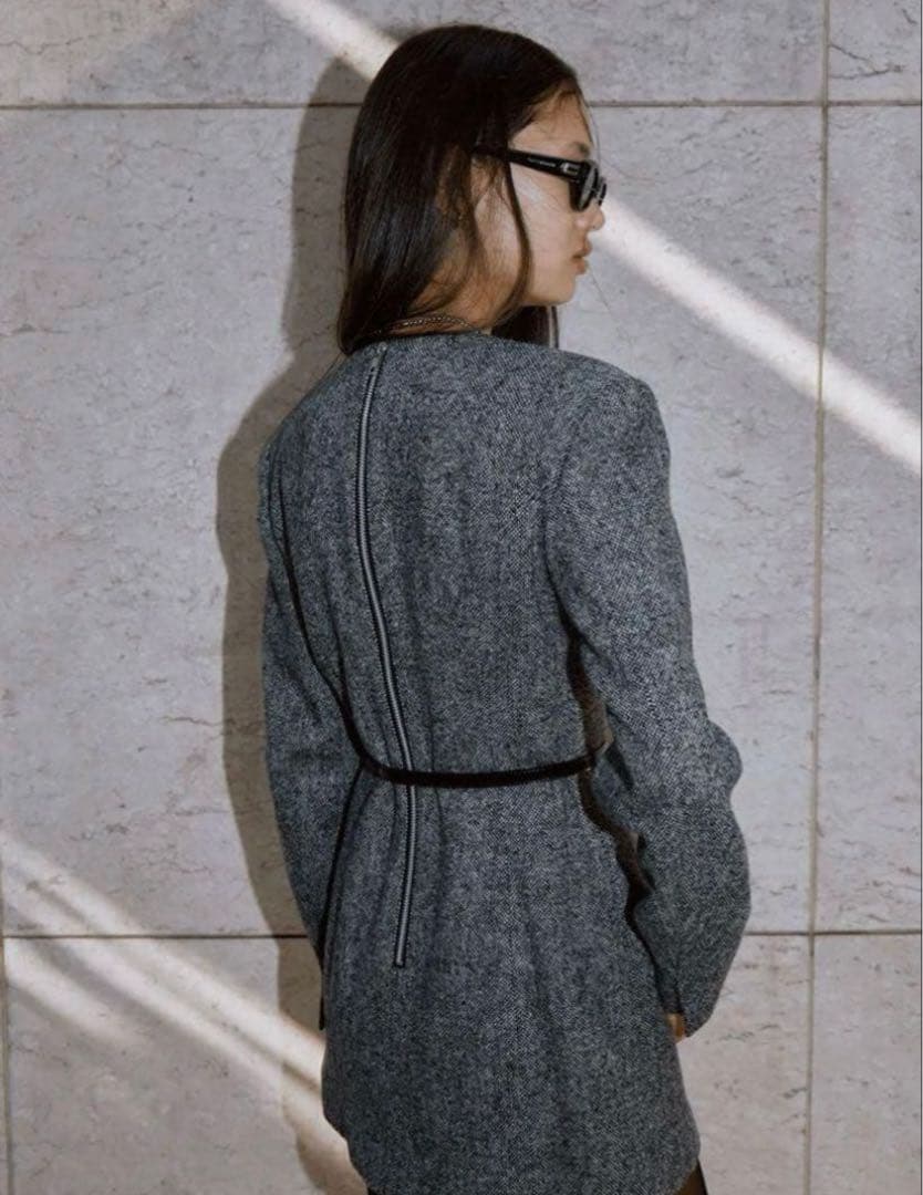 ワンピース JOSEMOON CLASSIC TWEED MINI DRESS