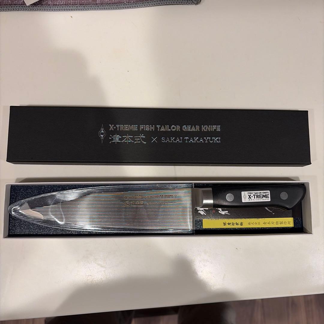 新品未使用　津本式　包丁