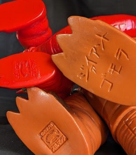 ジャイアント＆スタンダード・ゴモラ（ブルマァク復刻）ソフビフィギュア２体セット