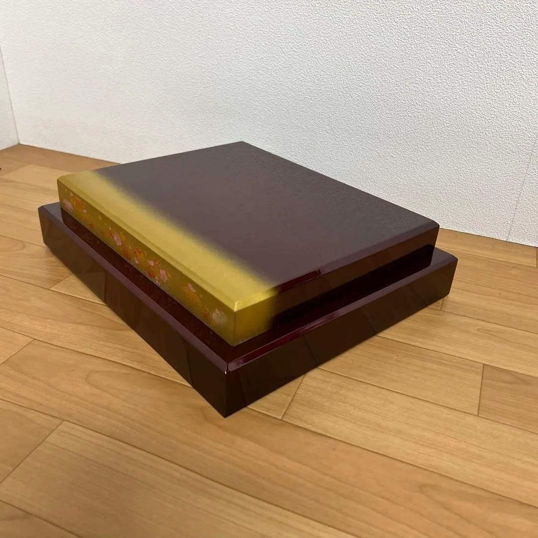 雛人形　桃の節句　親王台　白壇 フィギュア台