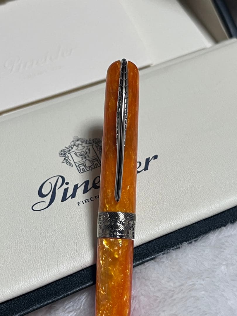 ☆廃番 新品未使用 ピナイダー ボールペン アバター サンフランイエロー☆
