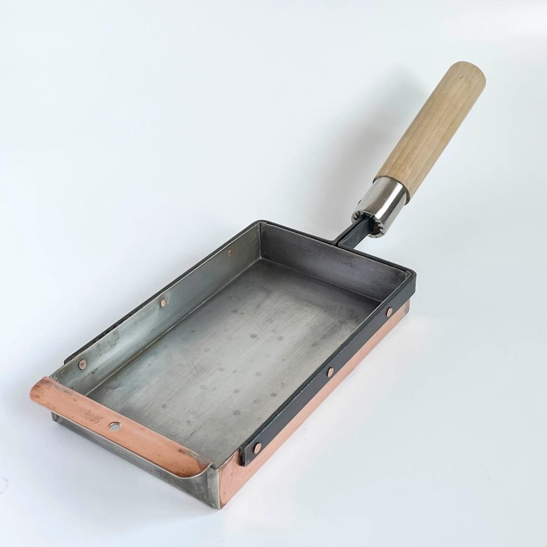 京都 有次 銅 卵焼き器（玉子焼鍋）10.5✕18cm