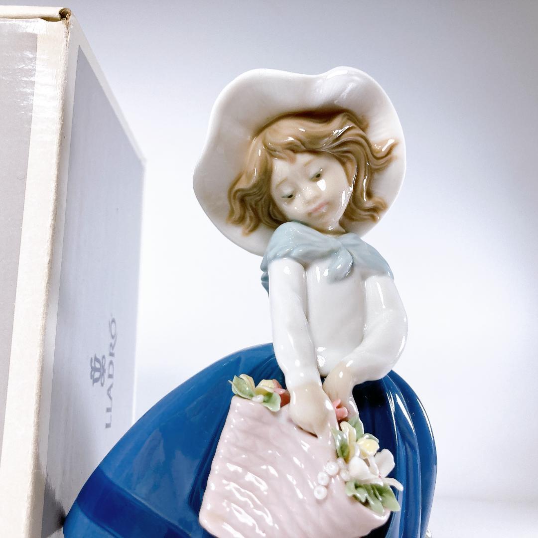 【箱付き】リヤドロ LLADRO きれいな花ばかり フィギュリン