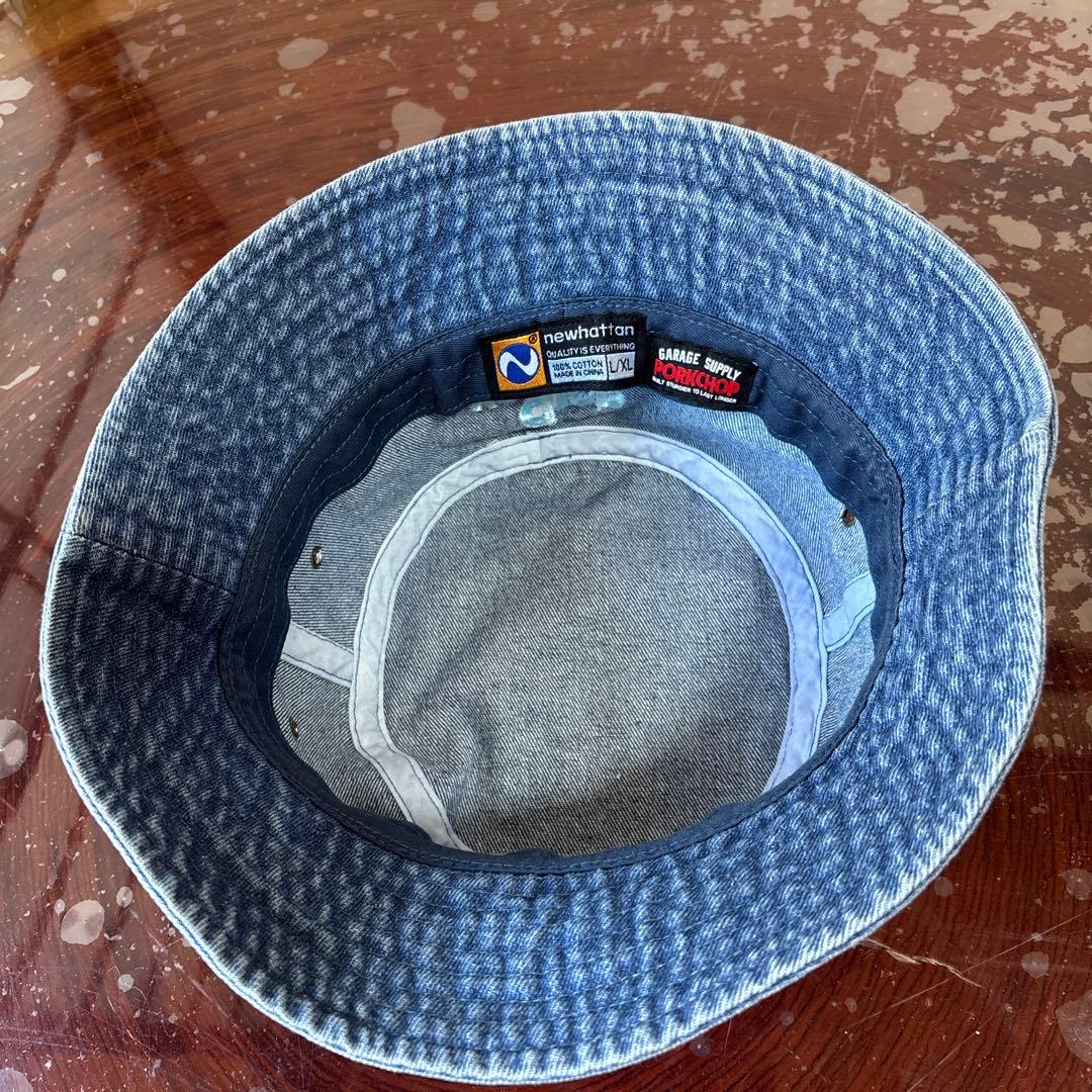 完売品　PORKCHOP デニム バケット ハット