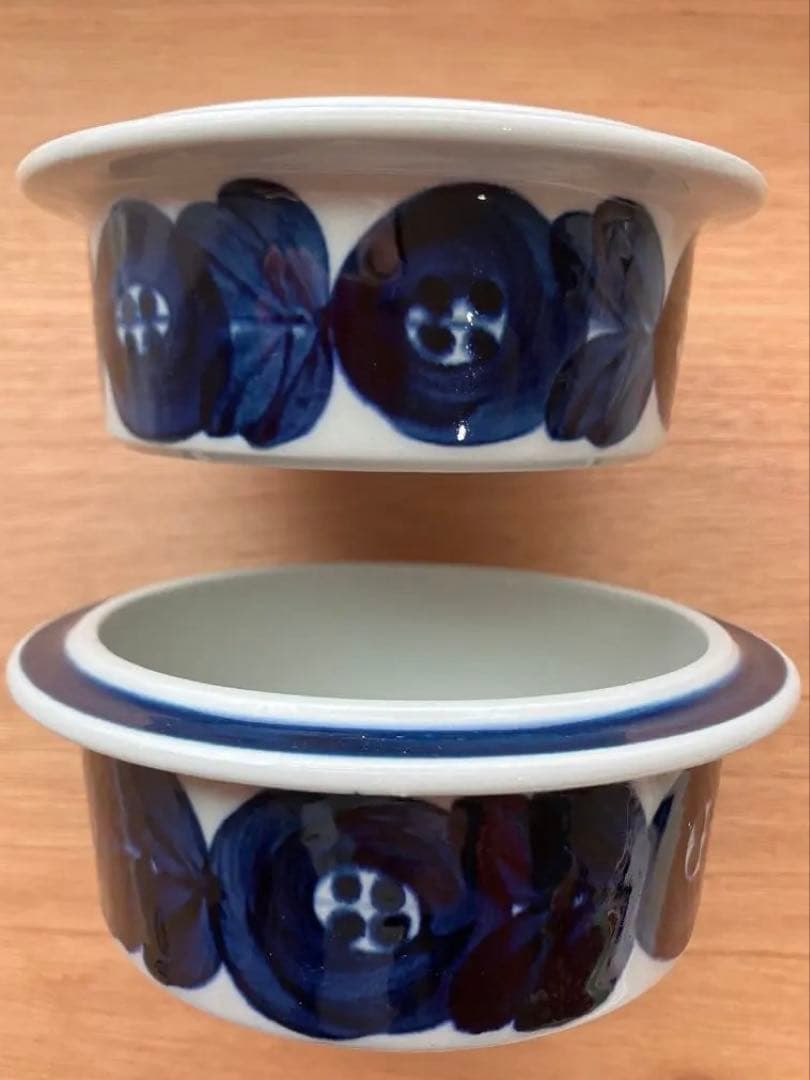 アラビア　アネモネ　ボウル　ココット　2個セット