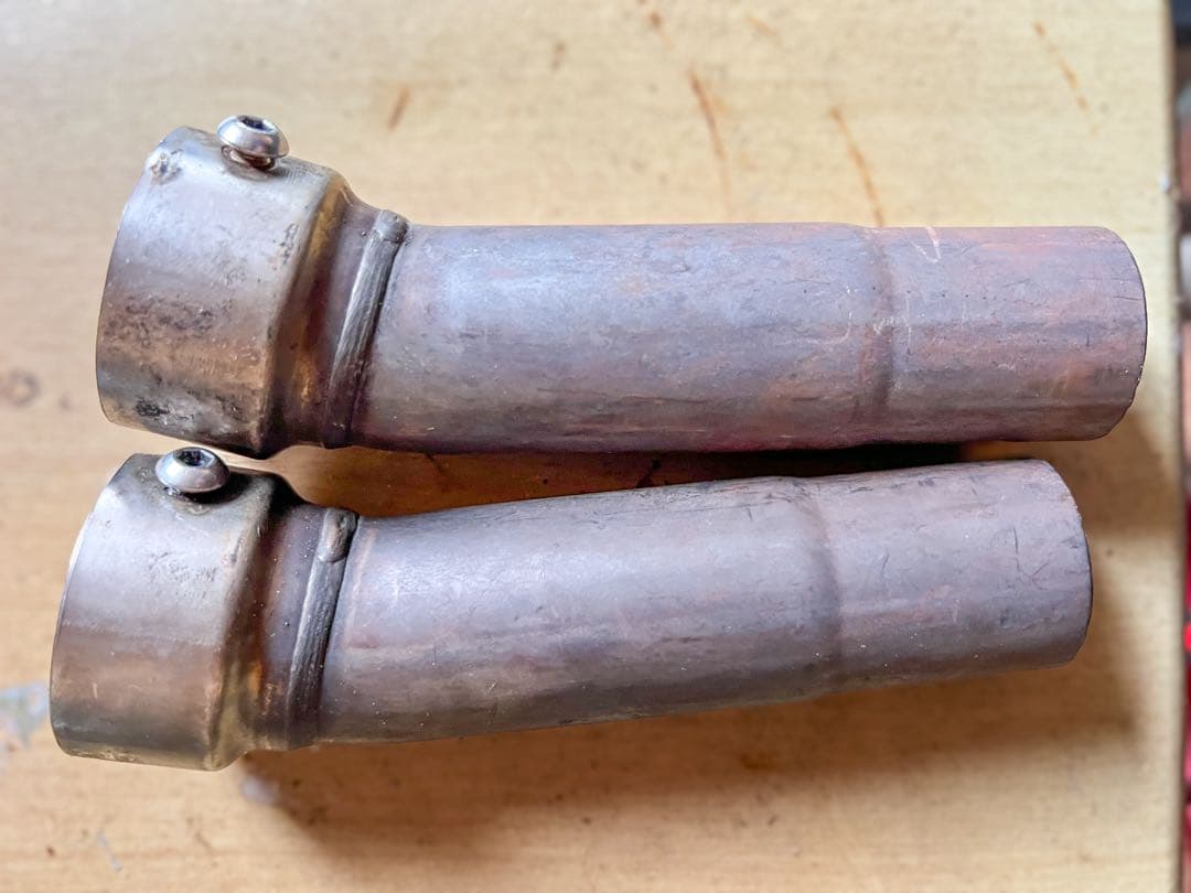 ヨシムラUSA チタンマフラー GSX1300R 隼 08-20スリップオン希少