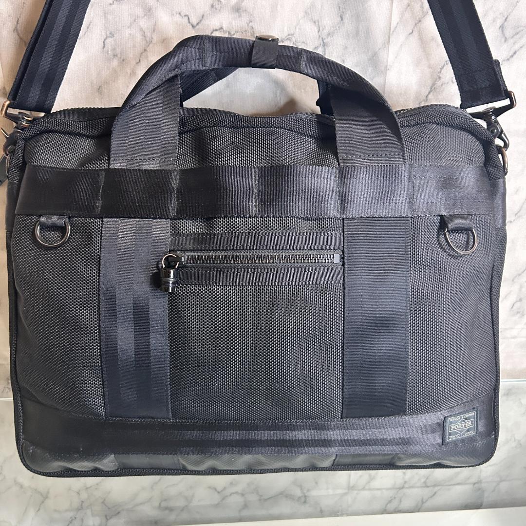 PORTER ポーター HEAT 2WAY ブリーフケース ブラック