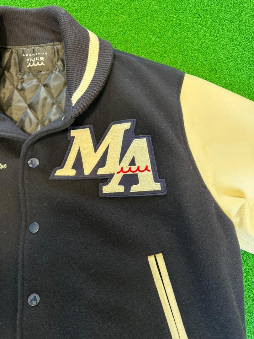 【超美品】muta MARINE × ACANTHUS スタジアムジャケット