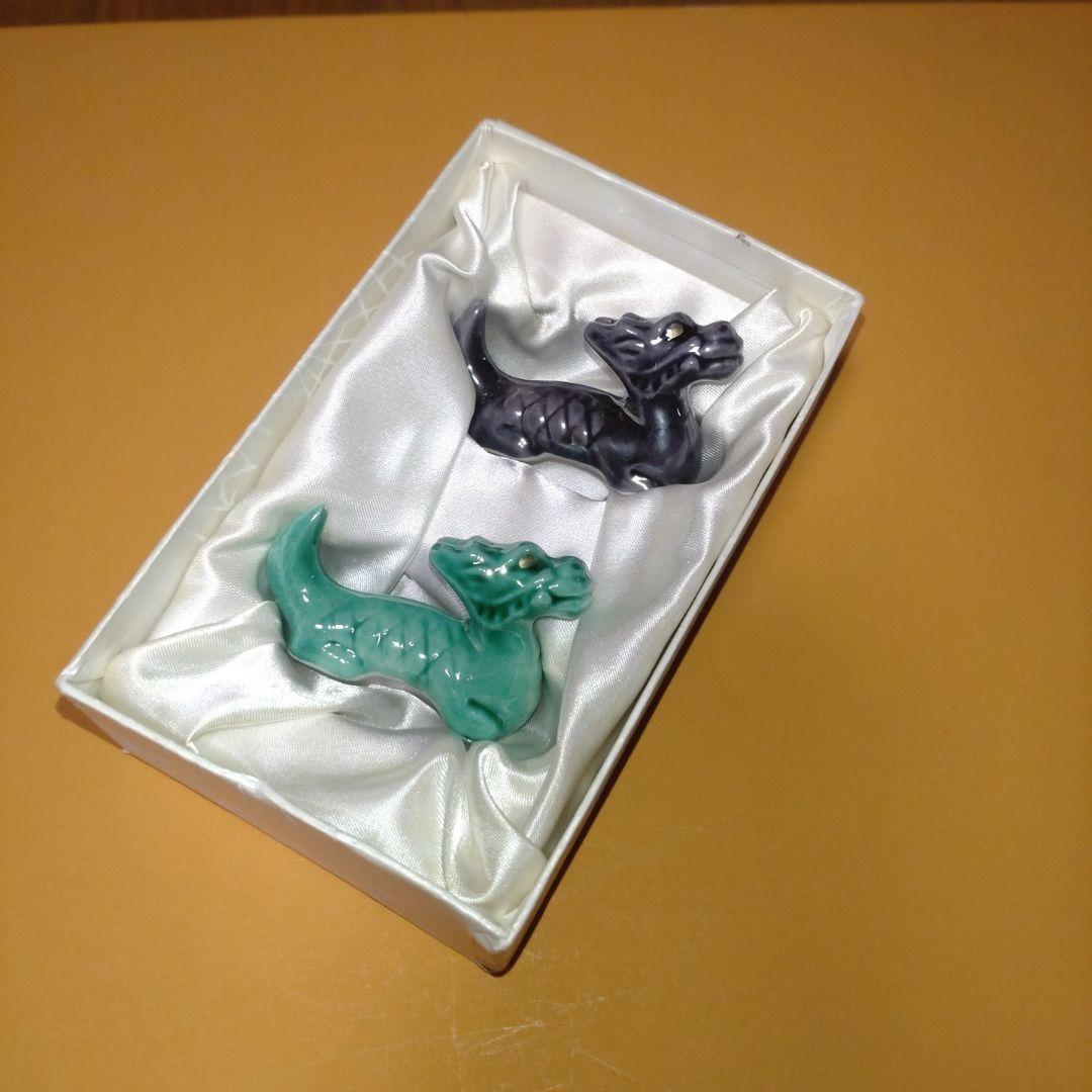 交趾龍　箸置き　2コセット