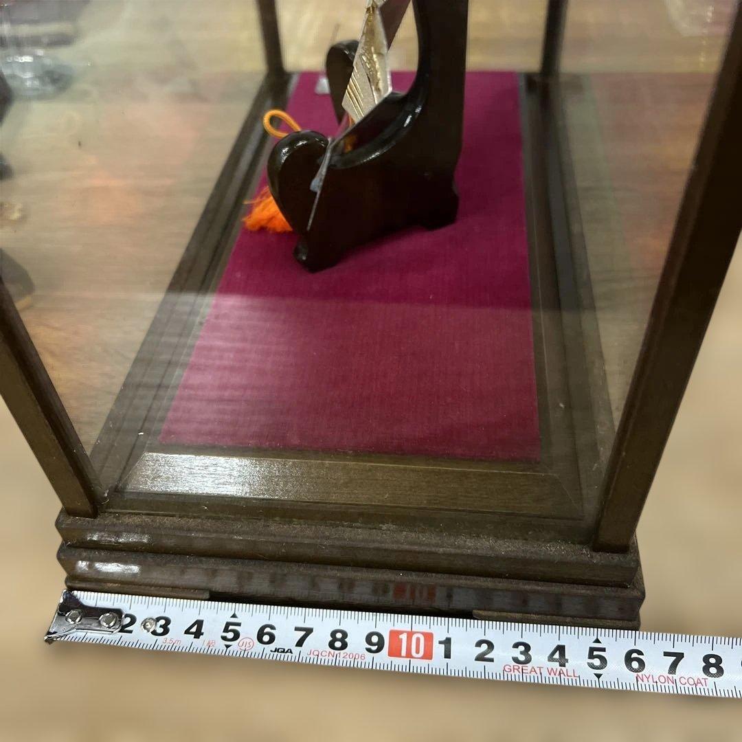 217 純銀製　扇子額飾り