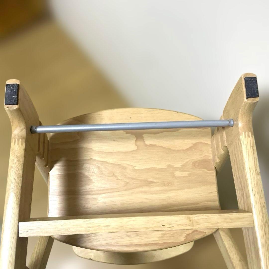 大和屋すくすくチェアスリムプラス　テーブル、ガード付き