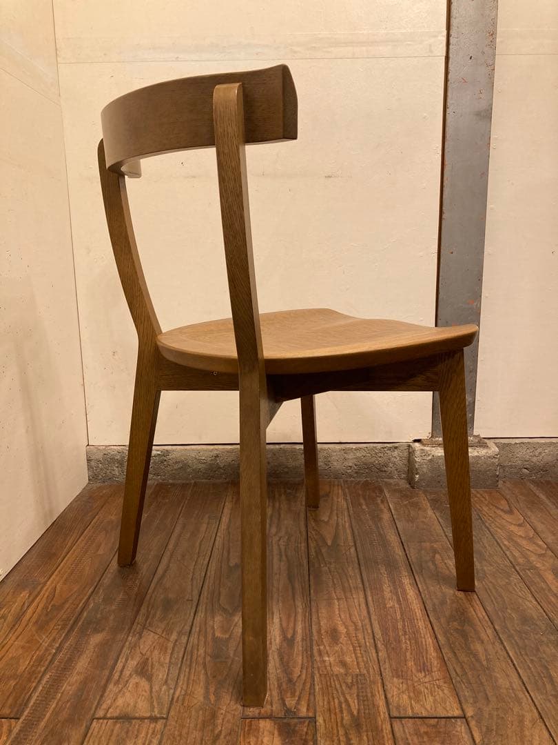 旭川家具 アーリータイムス オーク無垢材 DC-4 1脚 曲木 民芸 職人 匠