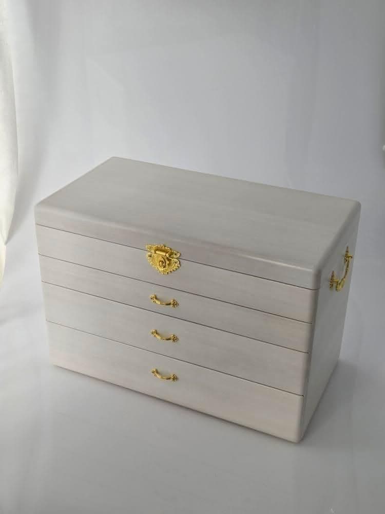 育てるジュエリーボックス、ワイド、鏡付き、本体のみ