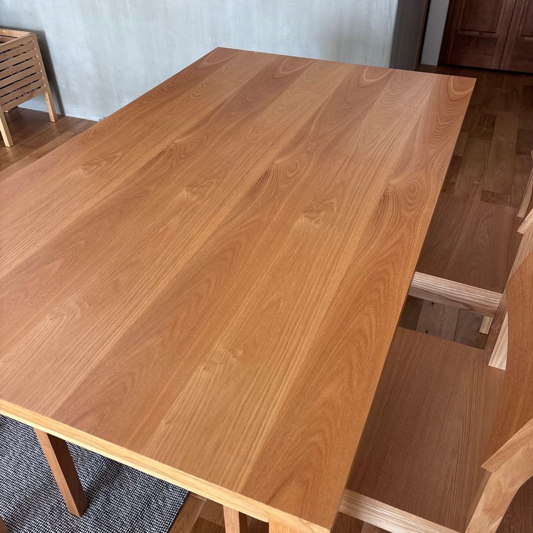 【お引取限定】unico ウニコ ダイニングテーブル セット HUTTE