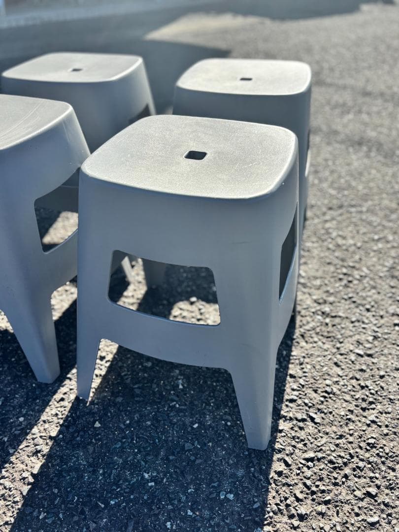 ☆送料無料☆ 東谷 / スツール / 軽量 / 4脚セット / 傷有り