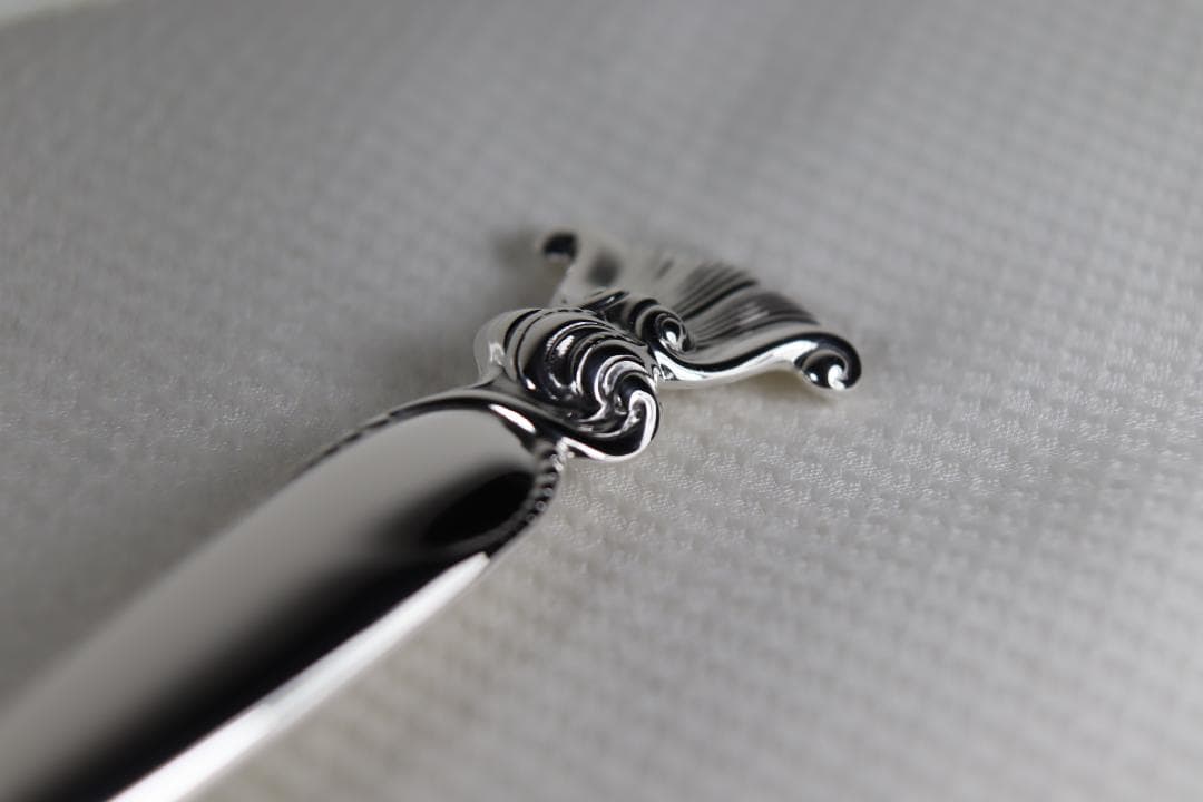 ウォレス■スターリング製サラダフォーク◆ロマンス・オブ・ザ・シー■超重量級！