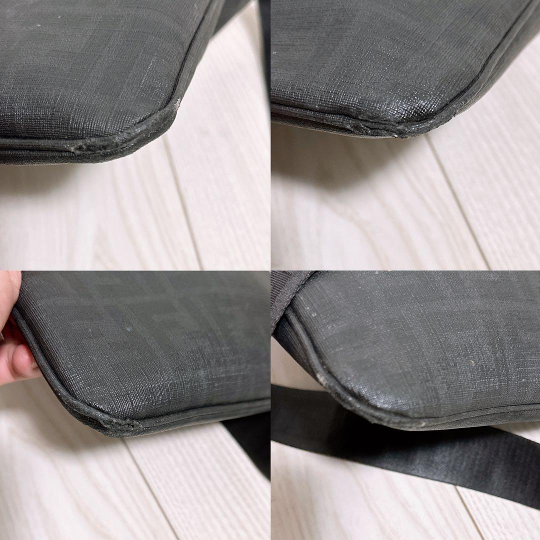 『格安』FENDI(フェンディ)ショルダーバッグ PVC ズッカ柄