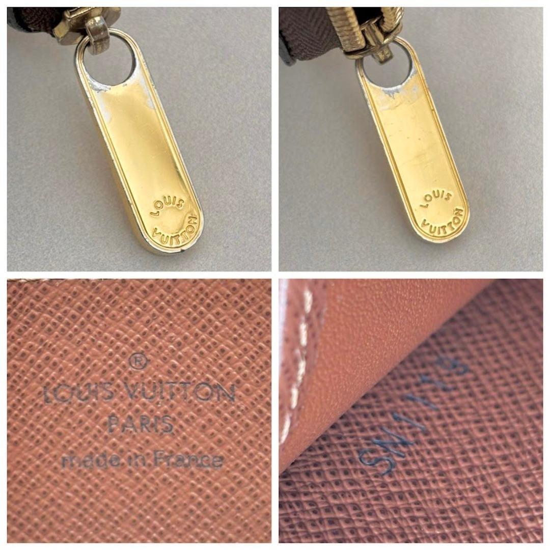 【極美品】ルイヴィトン　モノグラム　ジッピーパース　ケース