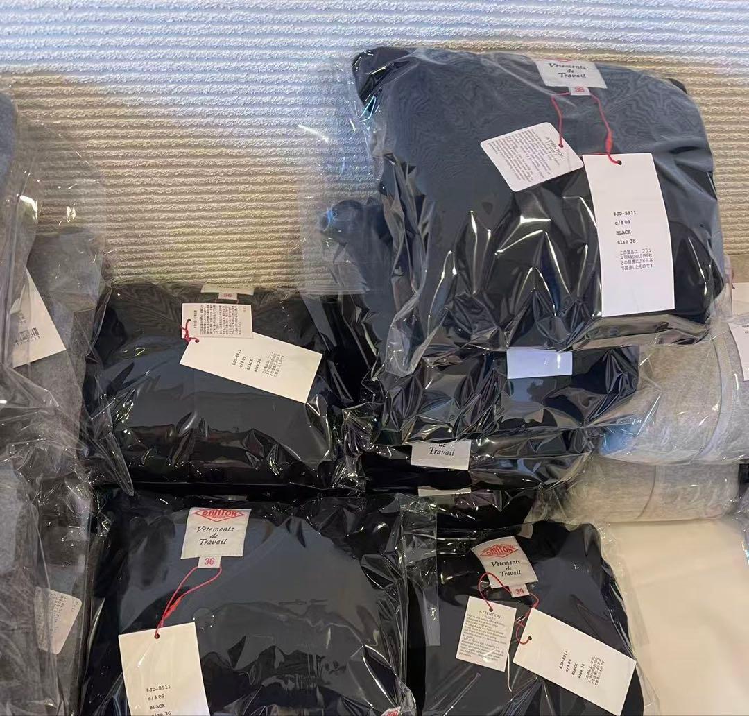 ●新品DANTON/ダントン　フリース ノーカラージャケット(L)