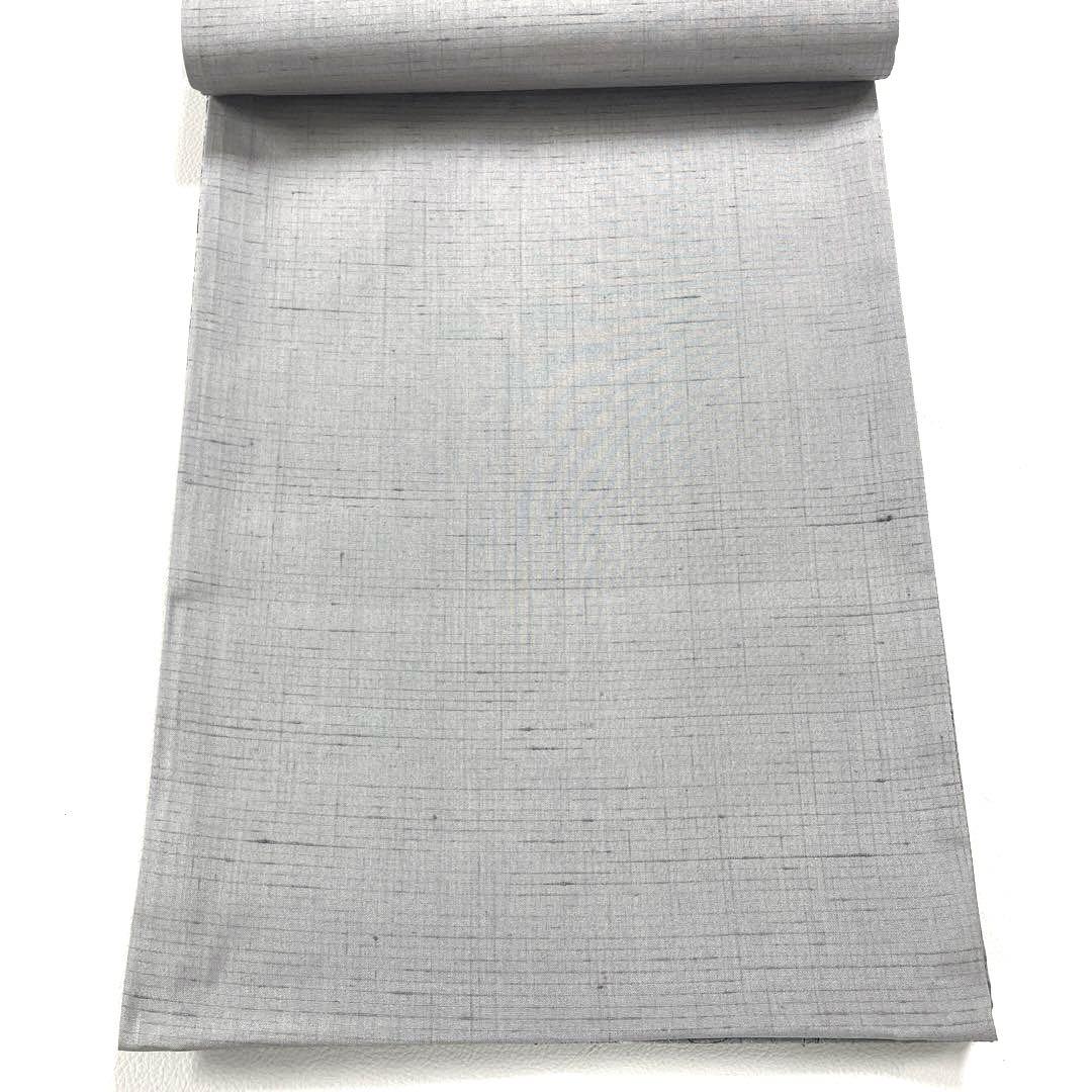 帯5025 ●小千谷織物 ぜんまい紬 高級 正絹 全通 袋帯