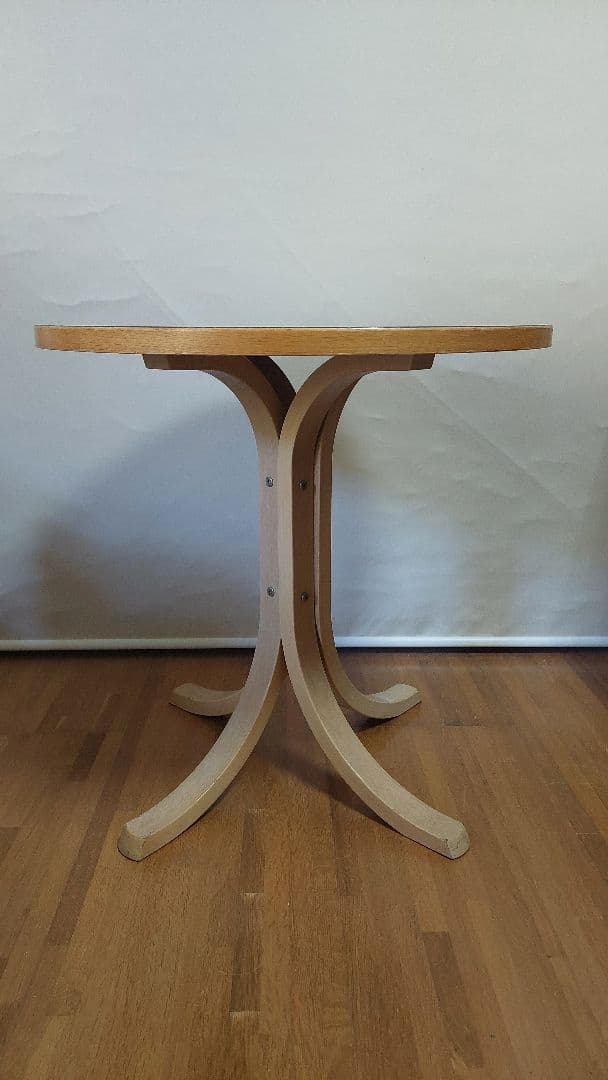 丸テーブル　センターテーブル　ローテーブル 天童木工　Tendo