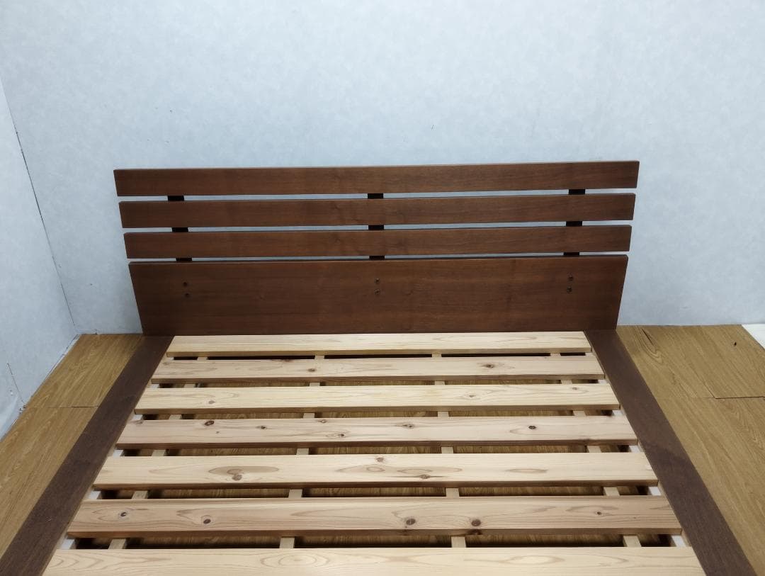 T♢804 アクタス ダブルベッド FB2 ベッドラダー 地域限定組立送料無料