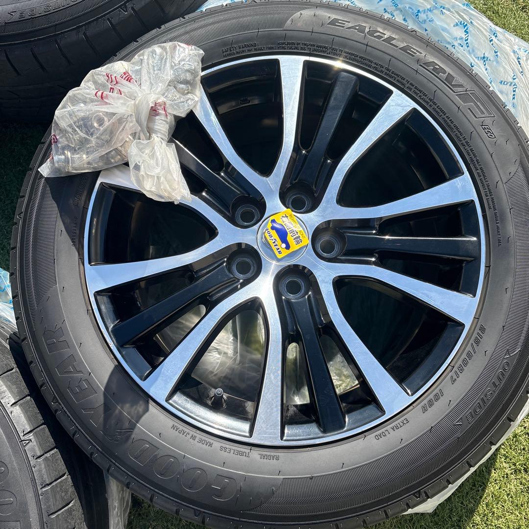 エスティマハイブリット　純正17インチホイール