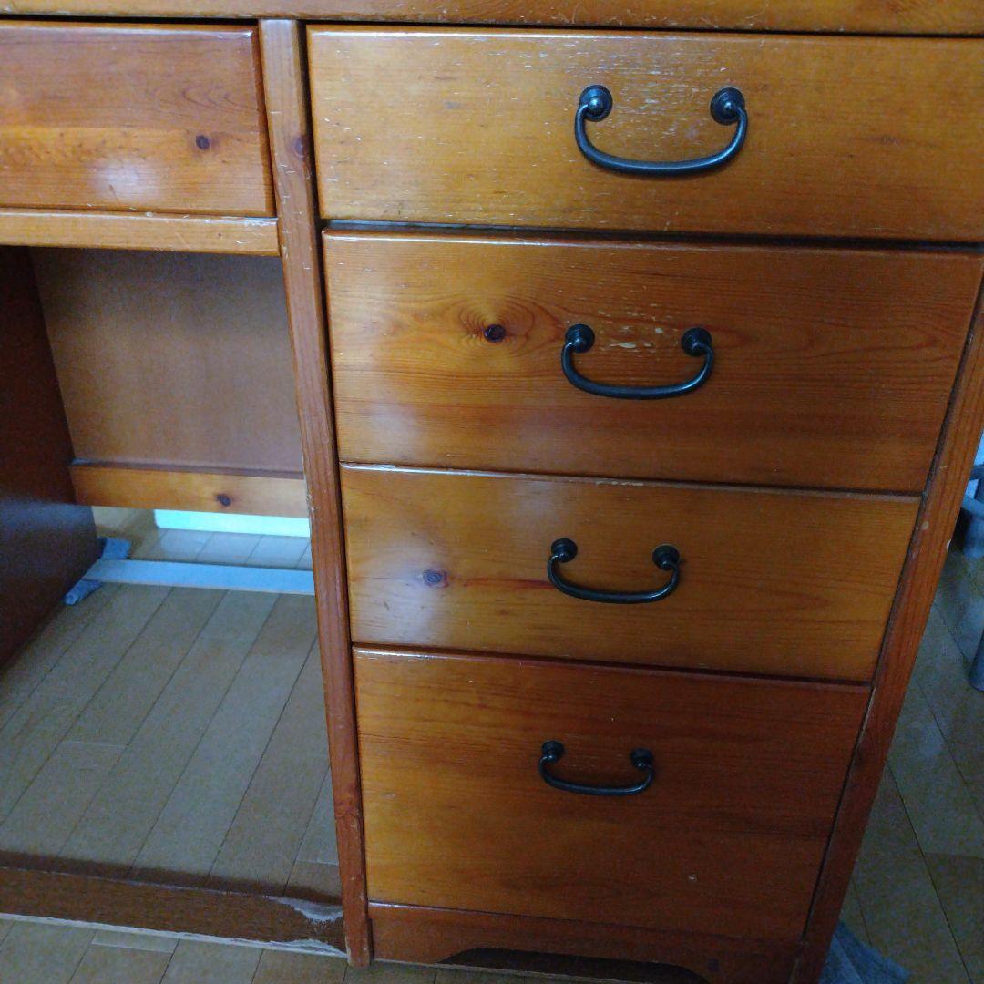 セミアンティーク　木製デスク