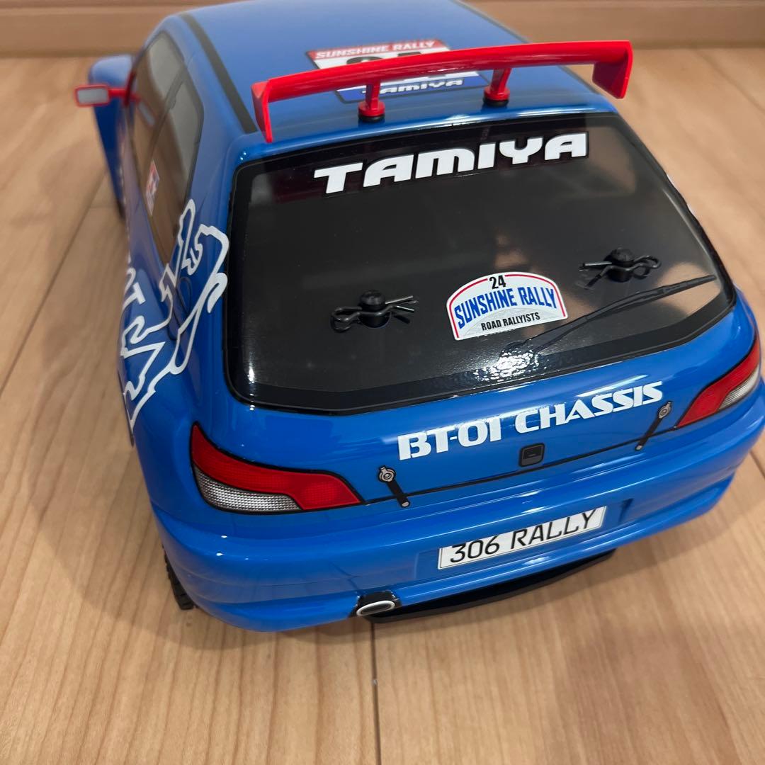 タミヤ　BT-01 プジョー 306 マキシ　メカ付き　完成品