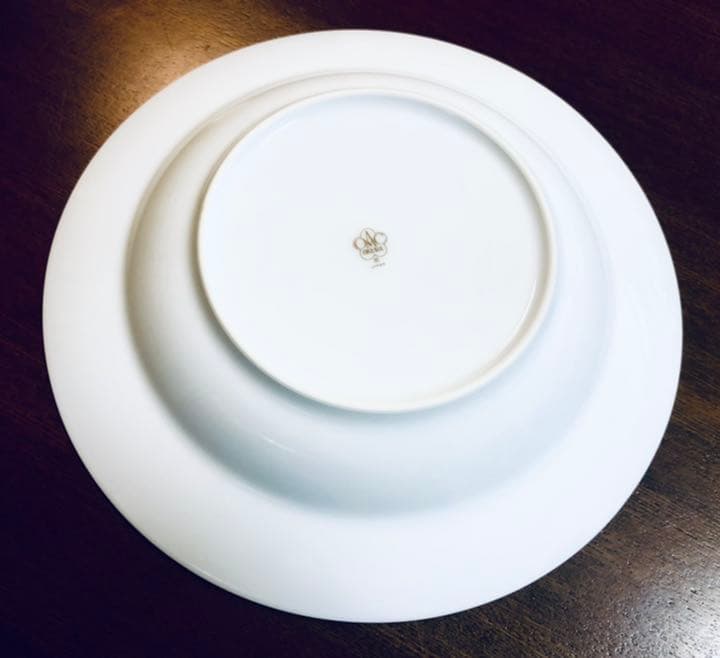 大倉陶園　ブルーローズ（8011） 22cm スープ皿 5枚