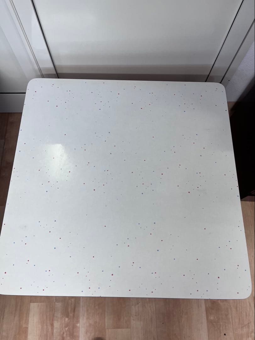 昭和レトロ　National 遠赤外線健康コタツ　星柄　ピンク