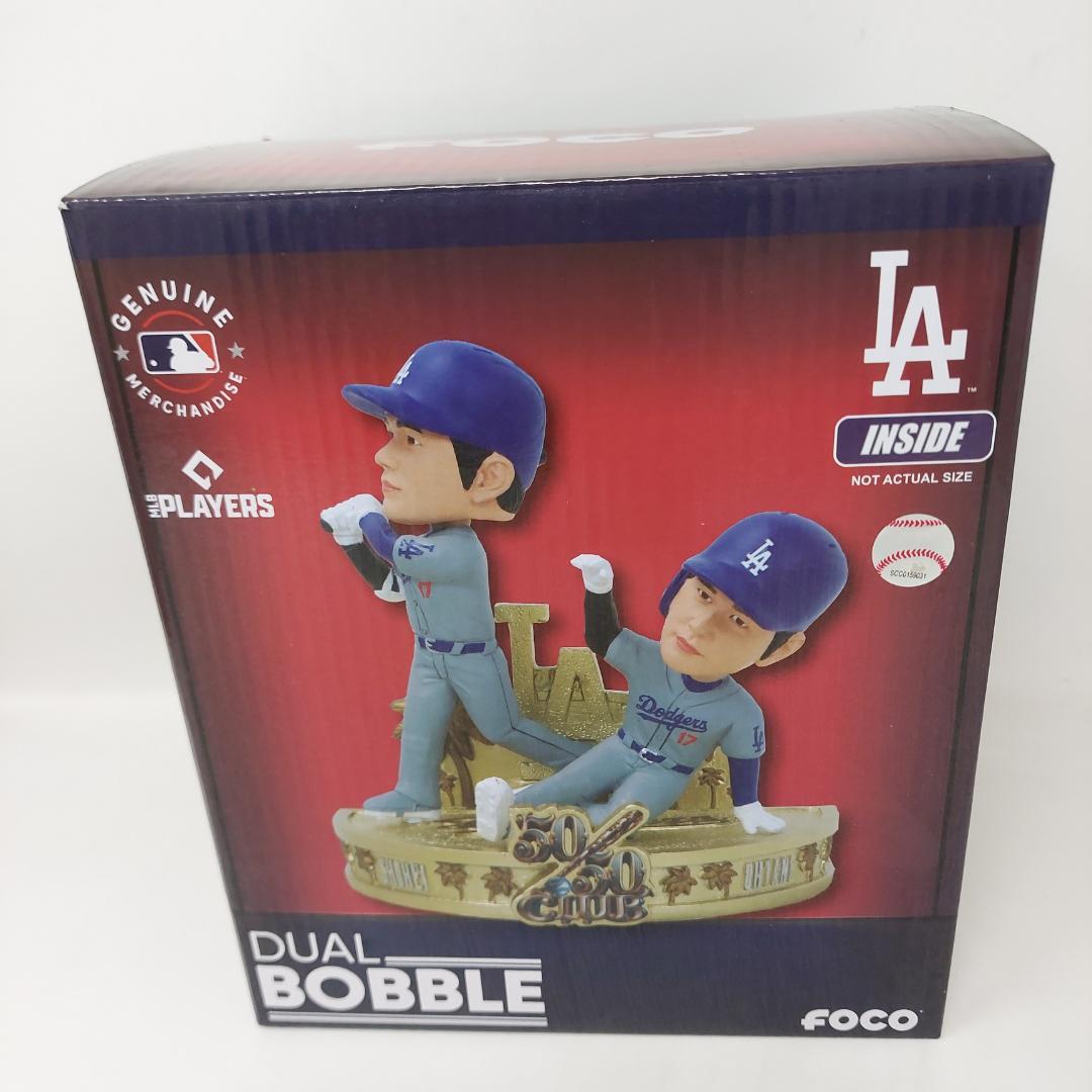梶*門様 大谷翔平 50本塁打/50盗塁MLB記録BobbleHead 13cm
