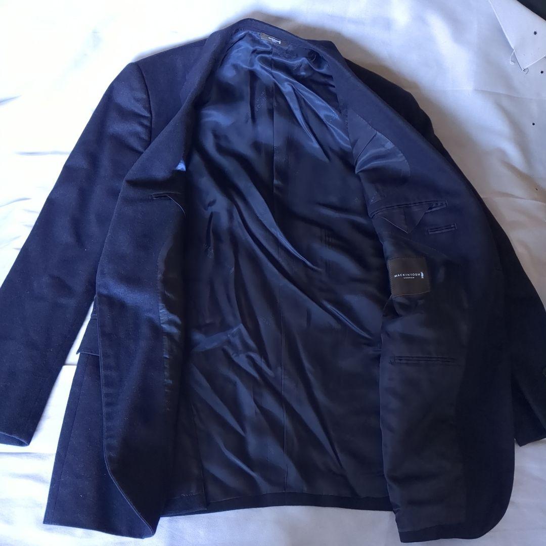 ✨マッキントッシュ ロンドン✨　ビジネス　スーツ　ネイビー　AB7