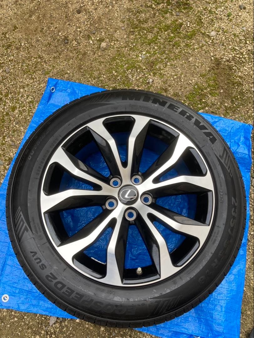 レクサスNX300 Fスポーツ純正アルミホイール(4本セット)