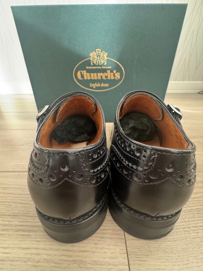 極美品⭐︎church's チャーチレディース モンクグローブ 定番A73960