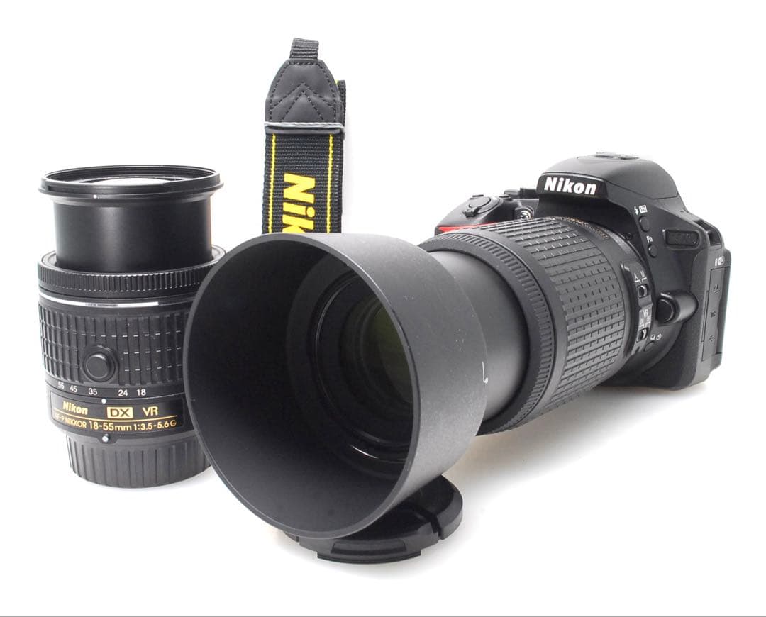 ✨奇跡の2,480ショット✨Nikon D5600✨ダブルレンズ✨ニコン✨カメラ