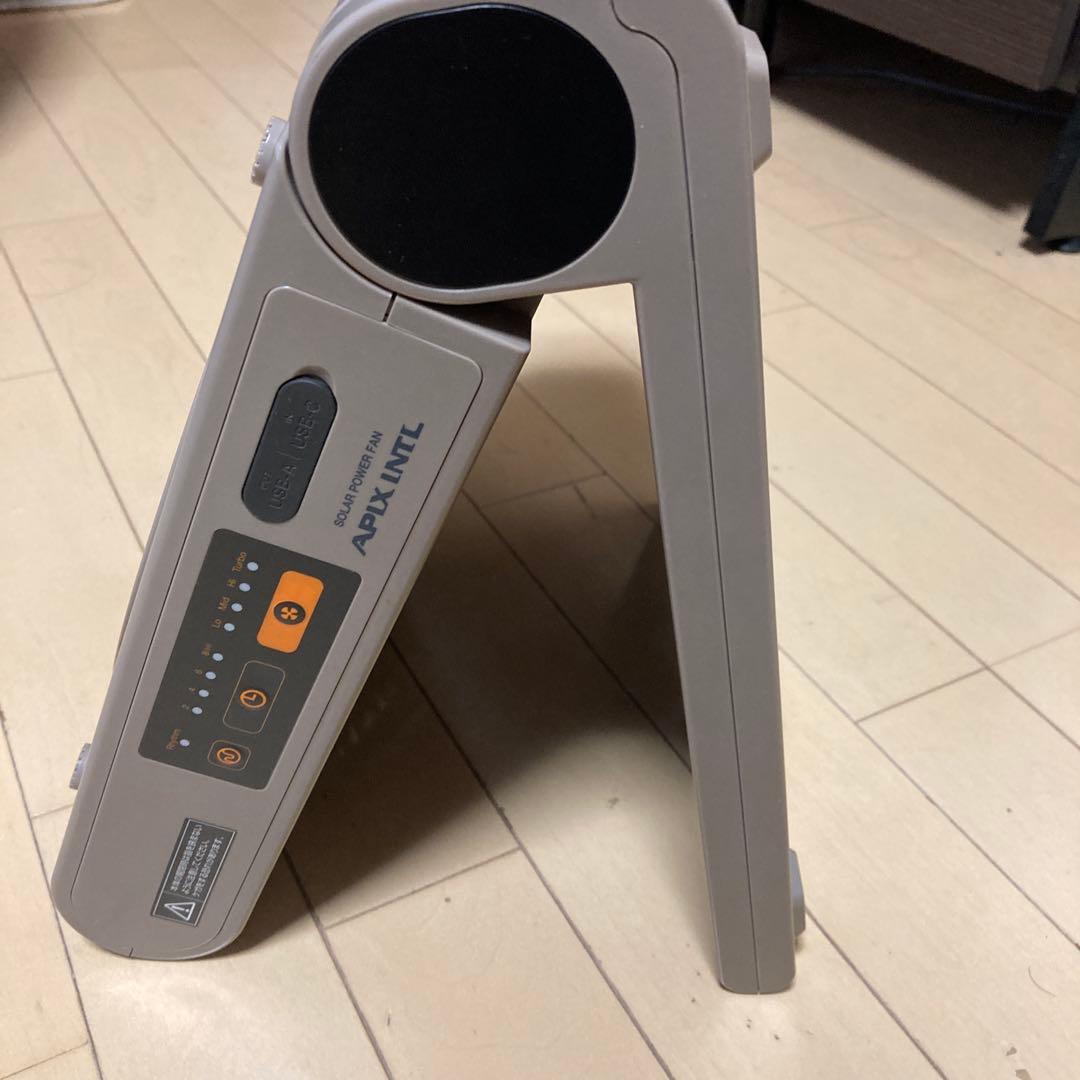 アピックス ソーラーパワーファン APF-560